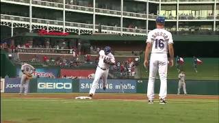 2012/09/12 Beltre's two-run homer