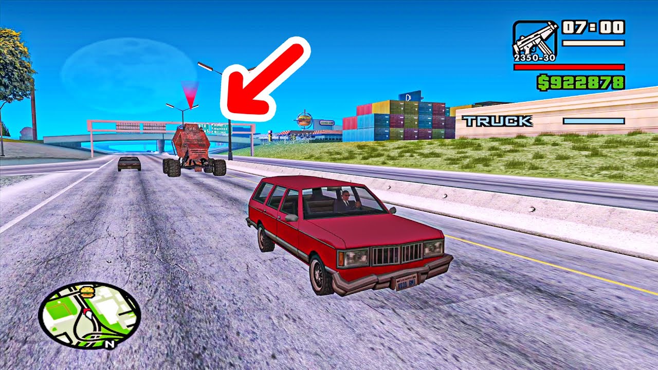 GTA San Andreas: A LENDA DO CARRO VERMELHO PERSEGUIDO