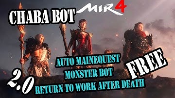 FREE MIR4 BOT - GrenaBot 1.0 (last update) | NO HACK | NO DETECT (DECEMBER 2021)