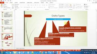Learning Python - Part 6 (Data Types, Variable Declaration)