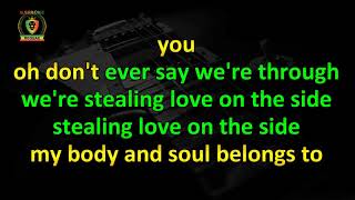 Judy Boucher - Stealing Love (Karaoke Version) chords