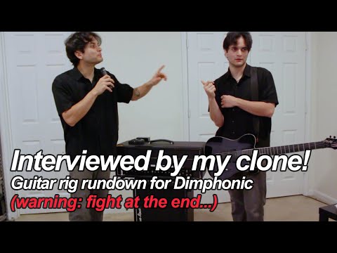 My clone interviewed me about my guitar rig