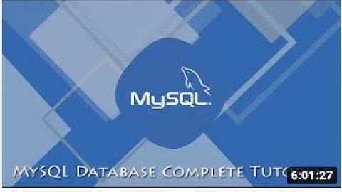 MySQL Database Complete Tutorial  Go from Zero to Hero   Part 1/2
