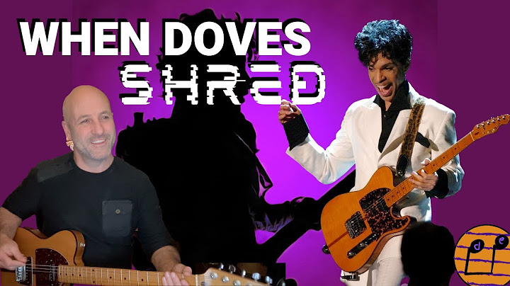 When Doves Cry Guitar version - Guitar performance video thumbnail