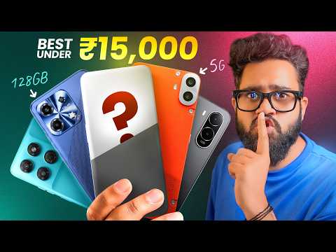 Top 5 Best Mobile Phones Under ₹15000⚡Amazon & Flipkart Sale 2026 | Best Phone Under 15000 😱