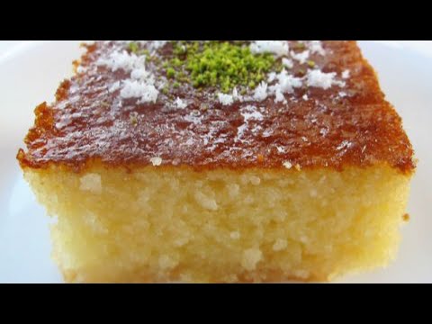 Turkish Revani | How to make semolina cake !