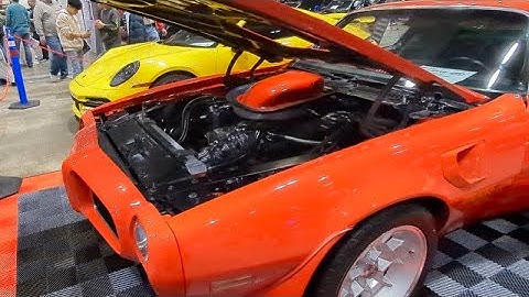 Second gen Camaro and Pontiac Firebird Trans-Am from World of Wheels in Kansas City #cars #classic
