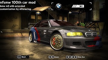 NFS Most Wanted | BMW M3 E46 Junkman Tuning + Extended Customization & Gameplay [100th Car Mod]