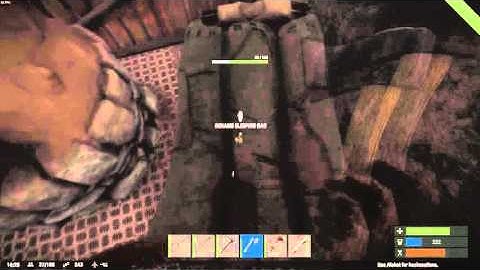 RUST RAIDING USING BONE CLUB