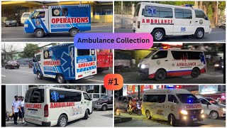 Ambulance Responding Collection #1 (Emergency Vehicle Spotter)