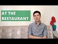 Basic tajik vocabulary for restaurants
