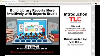 Build Library Reports More Intuitively with Reports Studio
