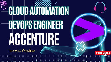 Real-Time DevOps Engineer Interview Questions at Accenture | Ace Your Cloud Automation Career!