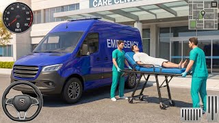 Ambulance City Rescue Simulator 3D Game – 911 US Emergency New Ambulance Driving | Android Gameplay screenshot 4