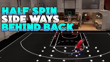 NBA 2K20 HALF SPIN SIDE WAYS BEHIND THE BACK DRIBBLE TUTORIAL AFTER PATCH 10 KingSuperior
