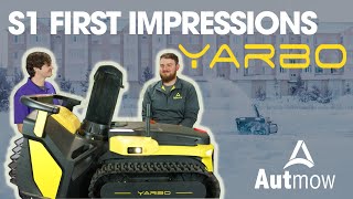 First Impressions: Yarbo S1 Snow Blower Review