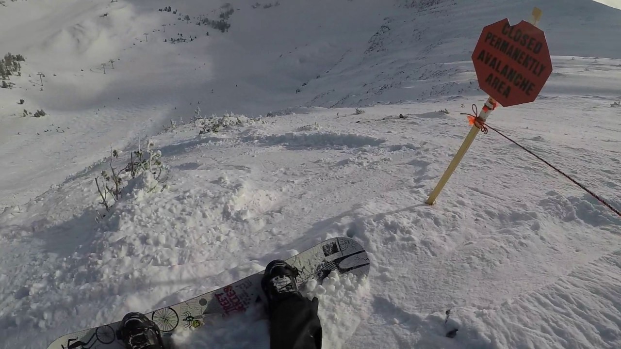 Snowboarding The Gullies at Big Sky YouTube