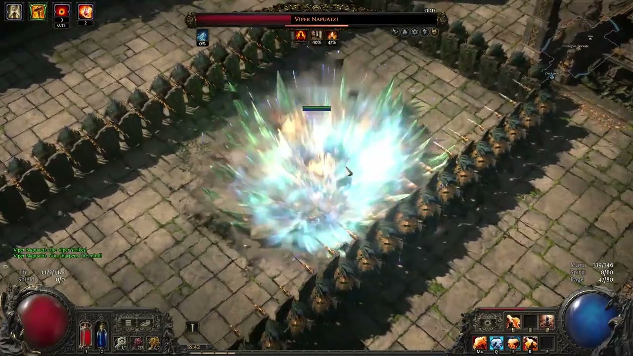 Rampage Bear Druid vs Viper