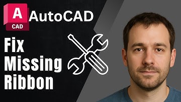 AutoCAD: Fix "The Ribbon Does Not Have Any Tabs or Panels Loaded" (2025 Tutorial)