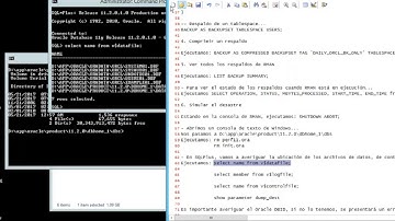 Simulación recuperación ante desastre con RMAN