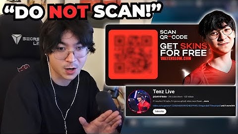 TenZ Exposes a Fake YouTube Livestream Using His Videos