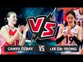 Cansu Özbay vs Lee Da-yeong | Who is the BEST for you ? | Best setters | Highlights VNL 2019|
