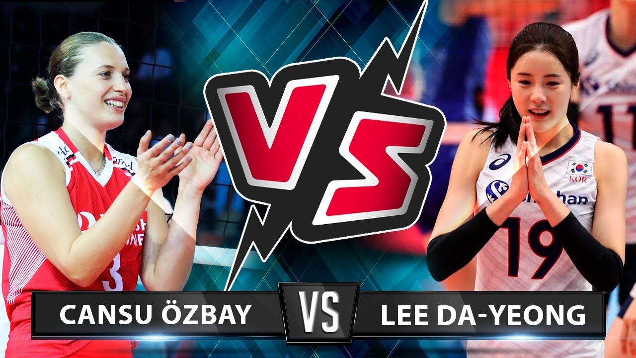 Cansu Özbay Vs Lee Da Yeong Who Is The Best For You Best Setters Highlights Vnl 2019