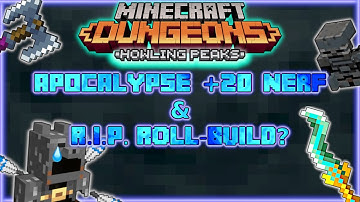 Apocalypse +20 Nerf! & R.I.P. Roll-Build? - Howling Peaks DLC!