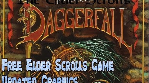 Elder Scrolls Daggerfall UPDATED Graphics in Unity for FREE