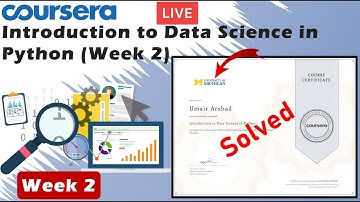 Introduction to Data Science in Python | Week 2 | Coursera