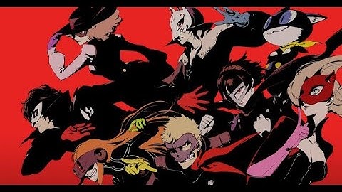 Persona 5 Animation Opening but Colors Flying High