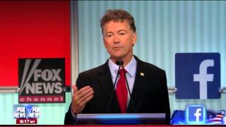 Rand Paul Fox News Presidential Debate Highlights - 8/6/2015