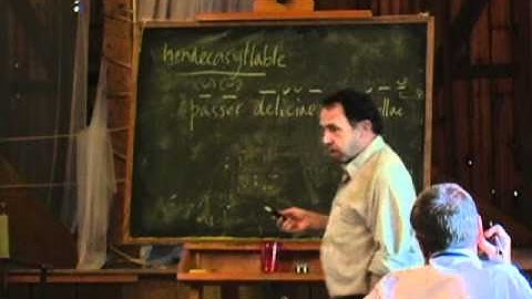 Lecture Episodes - Hendecasyllables