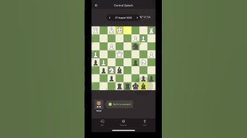 Solving daily puzzle 27-8-25#chess #chesspuzzle