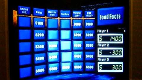 Playstation Jeopardy! Run Game 10 Part 1