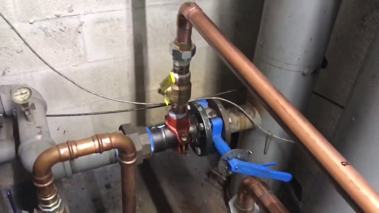 water cooled condenser barrel install YouTube
