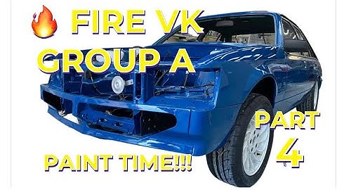 VK GROUP A SS HOLDEN COMMODORE-replica REBUILD AFTER FIRE PART 4