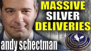 Massive Silver Deliveries Off COMEX, SLV, GLD | Andy Schectman