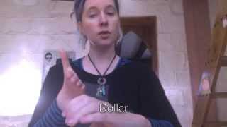 Learn Auslan - Shopping signs