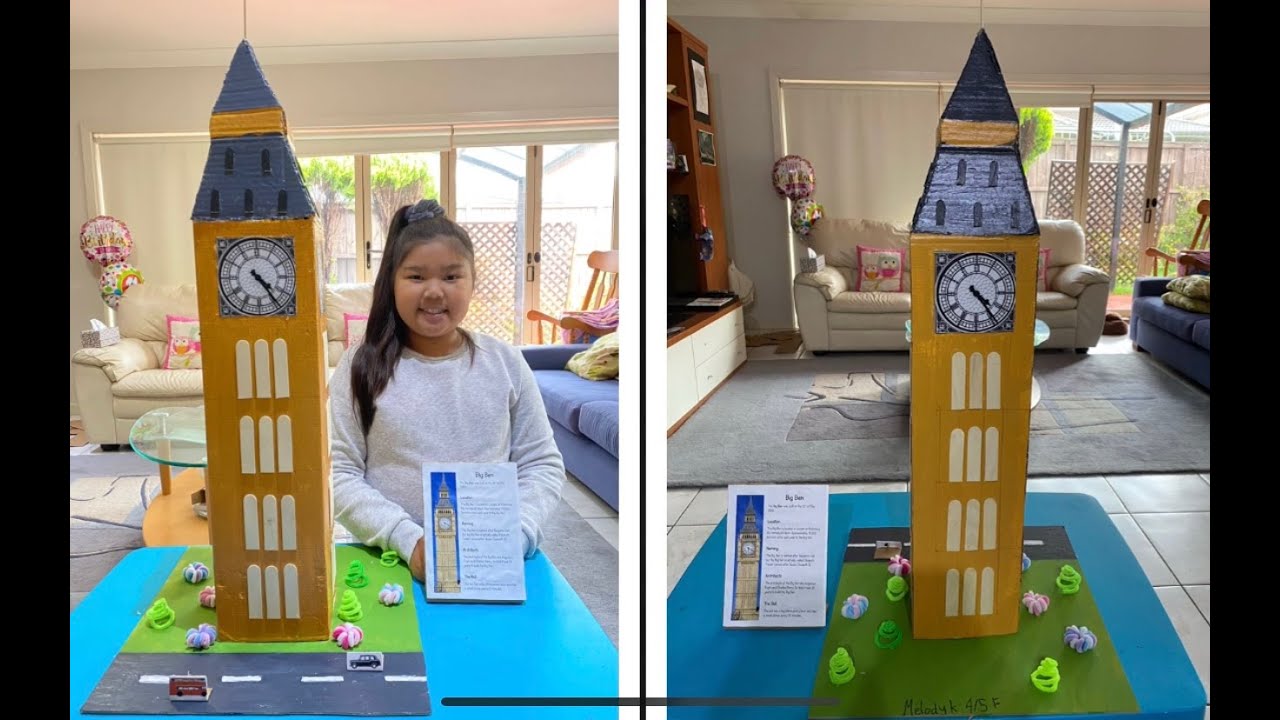 Making Big Ben Miniature For School Project YouTube making-big-ben-miniature-for-school-project-youtube