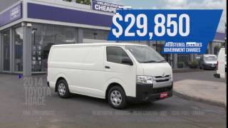 Melbourne's Cheapest Cars 2014 Toyota Hiace - Easter Sale!