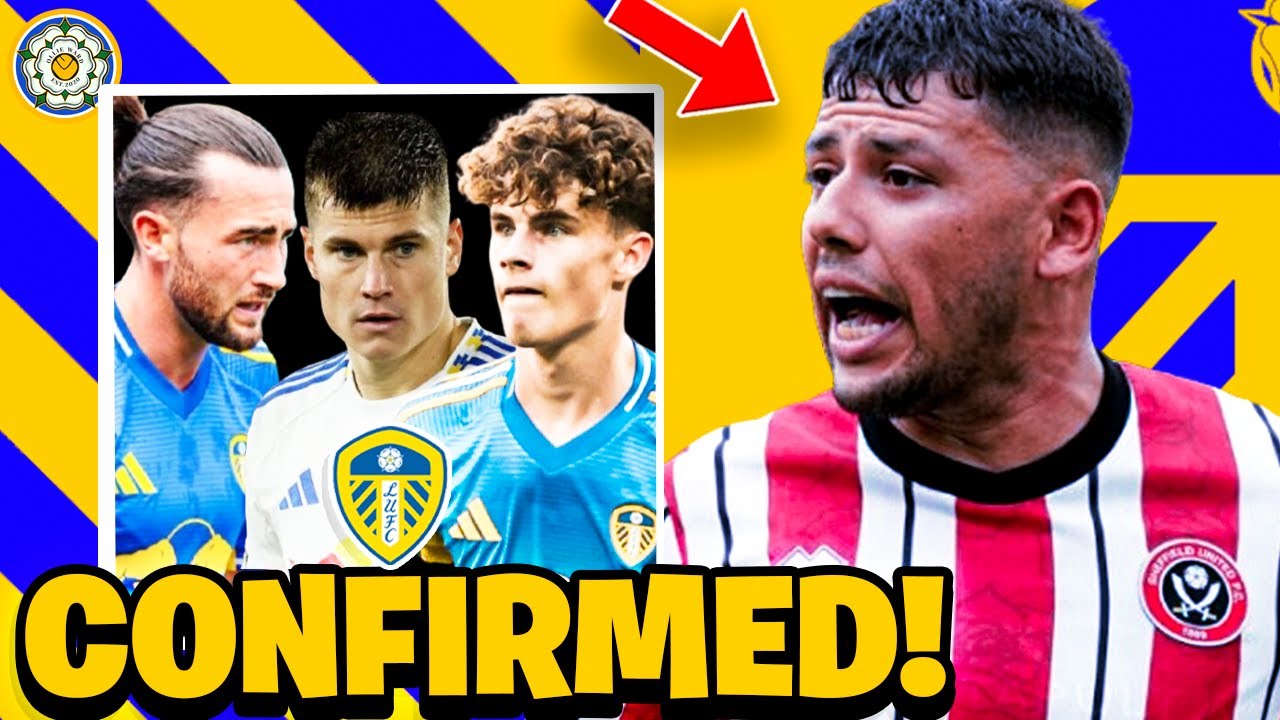 Leeds United CONFIRMED January Transfer Window EXITS! | Gus Hamer £6M TRANSFER? - Leeds United News!
