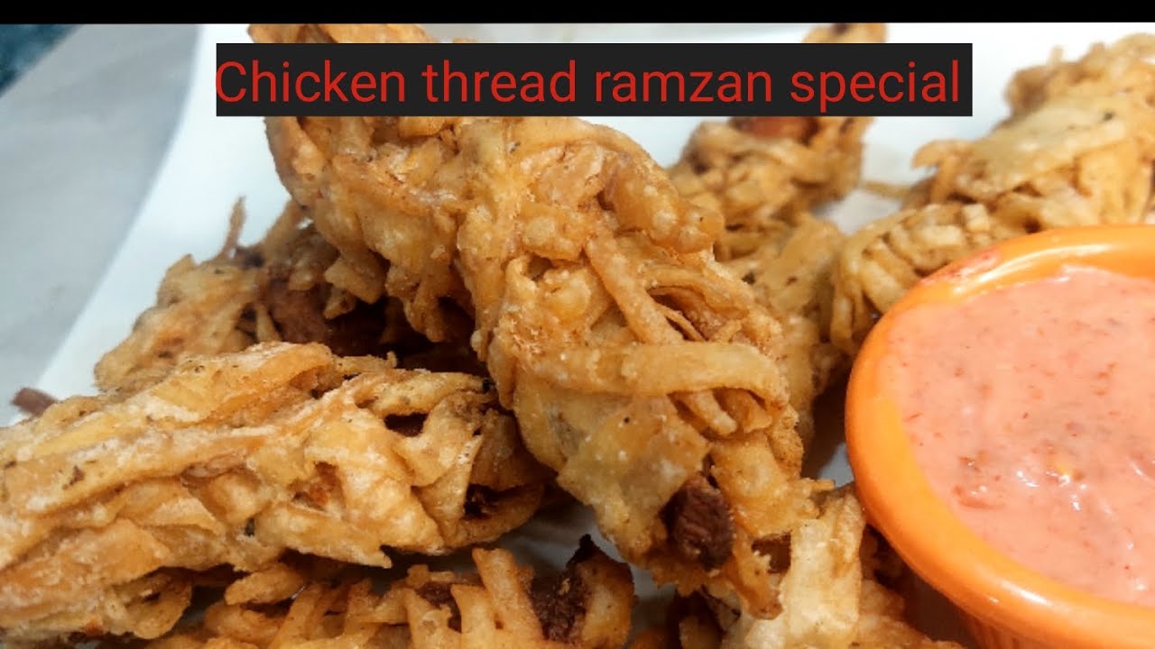 Ramzan Ravi Thread Chicken thread yummy easy to make 💞 ramzan special 😋 - YouTube