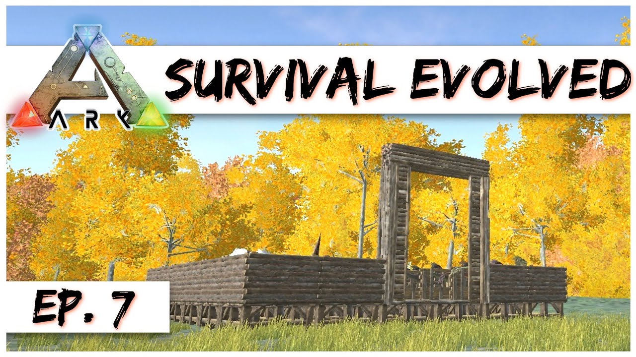Ark Survival Evolved - Ep. 7 - Raptor Egg Barn! - Ark Server Gameplay ...