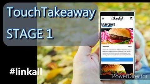 Stage 1 of adding products in Touch Takeaway, 0% commission web ordering linked to EPoS & Screens