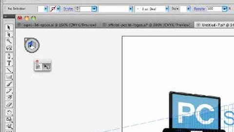 Adobe Illustrator CS5 tools