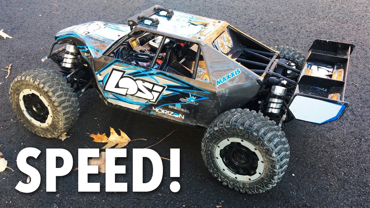 losi monster truck xl top speed