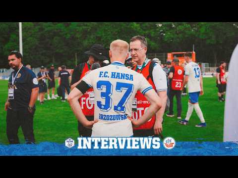 🎤 Interviews nach dem Landespokalfinale: SV Pastow vs. F.C. Hansa Rostock ⚽ #fch
