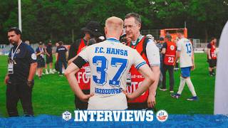 🎤 Interviews nach dem Landespokalfinale: SV Pastow vs. F.C. Hansa Rostock ⚽ #fch