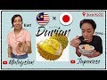 Japanese Reacts to Durian @ Suria KLCC feat. NicobonTV